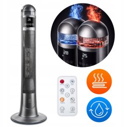 Grzejnik Webber ETNA TH2200G Grzejnik ceramiczny kolumnowy z nawilżaczem