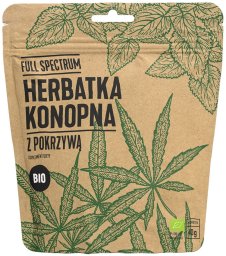 Full Spectrum Herbatka konopna z pokrzywą suplement diety 40g