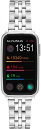 Smartwatch męski Sekonda 30279 srebrny bransoleta