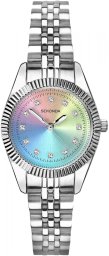 Zegarek damski Sekonda 40717 CYRKONIE srebrny