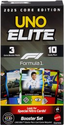 Mattel GRA MATTEL UNO FORMULA 1 BOOSTER ZEST DODAT PUD9