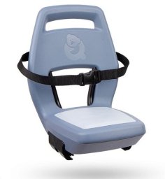Elibas Fotelik dziecięcy QIBBEL JUNIOR 6+ Ocean Blue blue/blue, mocowanie na bagażnik, udźwig 35kg (QBL-Q366)