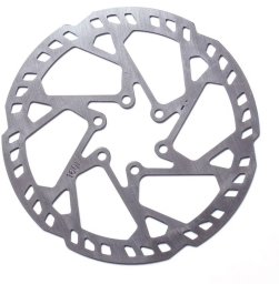 Clarks Tarcza hamulcowa e-bike CLARKS CL-01 160mm, Mocowanie IS (6 śub), Grubość 2,3mm, Srebrna
