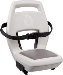 Elibas Fotelik dziecięcy QIBBEL JUNIOR 6+ Pebble Grey beige/brown, mocowanie na bagażnik, udźwig 35kg