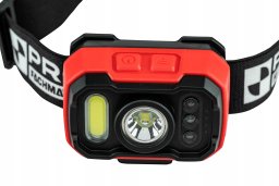 LATARKA CZOŁOWA LED Z AKU. I CZUJNIKIEM RUCHU 800LM