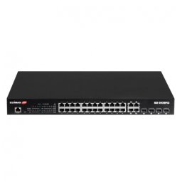 edimax technology Switch zarządzalny Edimax IGS-5428PLC Web Smart 24x1GbE PoE+ 4xSFP Combo Uplink