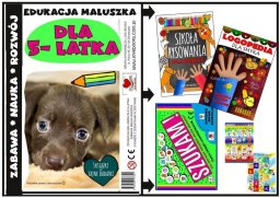 Love Books Edukacja maluszka - zestaw książek dla 5 latka (9788368537321)