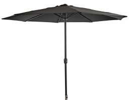 Parasol ogrodowy Black Forest, składany 3m duży grafitowy