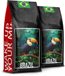 Kawa ziarnista Blue Orca Coffee 1kg x 2 Farma Brazil 100% Arabica Świeżo palona Blue Orca (5903887378154)