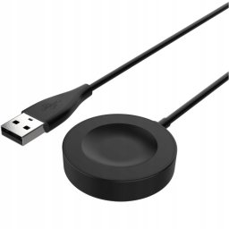 Kabel USB Fixed USB-A - Huawei Watch 1 m Czarny (FIXDW-864)