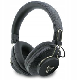Słuchawki nauszne Guess Triangle Logo Bluetooth ENC czarny