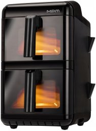 Frytkownica beztłuszczowa MPM MFR-13 Urządzenie do gotowania na gorącym powietrzu 12L (2 x 6L) 3000W MFR-13 (5903151079114)