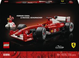 LEGO Icons Ferrari F2004 i Michael Schumacher (11375)