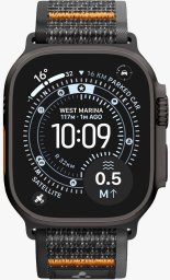 Spigen Spigen Athlex Air 2 Active Band, black orange - Apple Watch 49mm/46mm/45mm/44mm