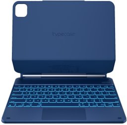 Etui Typecase Edge z klawiaturą do iPad Pro 13" 2024/2025 błękitny pacyfik