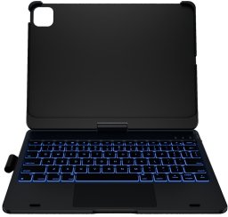 Etui Typecase Flexbook Touch z klawiaturą do iPad Pro 11" 2024/2025 czarny