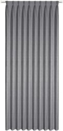Zasłona gotowa NELISA 125x270 grafit zaciemniająca FLEX