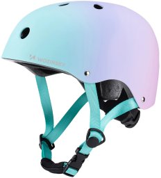 Kask rowerowy BMX/hulajnoga Wozinsky 48-52 cm - gradient różowy