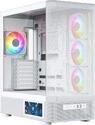 Obudowa Modecom Volcano AQ400 ARGB biała (MC-A-AQ400-4FA-W)