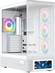 Obudowa Modecom Volcano AQ500 ARGB biała (MC-A-AQ500-4FA-W)