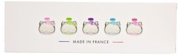 HelloKitty Set Hello Kitty: Iconic Vichy Bleu, Eau De Toilette, For Girls, 5 ml *Miniature + Iconic Vichy Vert, Eau De Parfum, For Girls, 5 ml *Miniature + Iconic Vichy Rouge, Eau De Toilette, For Girls, 5 ml *Miniature + Iconic Vichy Rose, Eau De Toilett