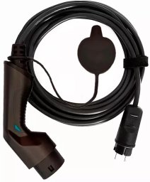 Kabel do ładowania samochodów helos Helos Kabel do ładowania samochodów elektrycznych Typ 2 na Schuko TUEV 1-fazowy do 16A 3.6kW (357730)