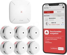 X-SENSE X-Sense Smoke detector ZASXS00109WEU / FS61 Multipack White