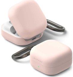 Ringke RINGKE SILICONE SAMSUNG GALAXY BUDS 4 / 4 PRO PINK SAND