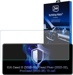 Nawigacja GPS 3MK Kia Ceed III 2022- - 3mk TechWrap Matte Center Display