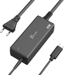 Zasilacz do laptopa j5create j5create 65W PD Adapter zasilania USB-C®