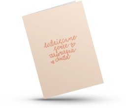 Szaron Kartka składana - Wdzięczne serce