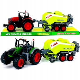 Super-Toys Traktor z maszyną 53cm 02710