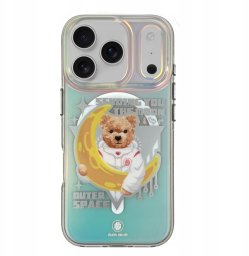 Zuck Bear Nakładka Zuck Bear Vallen Magsafe do Iphone 17 Pro outer space