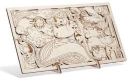 Stuka Puka Puzzle drewniane - Abecadło z ZOO wypadło