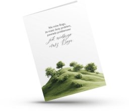 Szaron Kartka składana - Nie mów Bogu - pejzaż