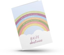 Szaron Kartka składana - Boże obietnice - tęcza
