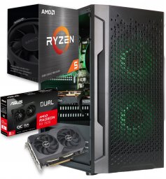 Komputer BSG Komputer Gamingowy BSG Venom V14 AMD Ryzen 5 RX 7600 16GB DDR4 512GB SSD Windows 11