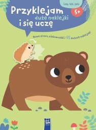 Bkids Przyklejam duże naklejki i się uczę Lasy łaki pola