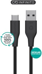 Kabel USB eStuff INFINITE (GRS) USB-C to USB-A