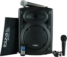 Kolumna Ibiza Sound Kolumna mobilna Ibiza PORT8VHF-BT one size