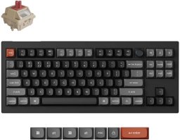 Klawiatura Keychron KEYBOARD WRL V3 ULTRA/BLACK V3U-D1 KEYCHRON V3U-D1 (4894979026644)