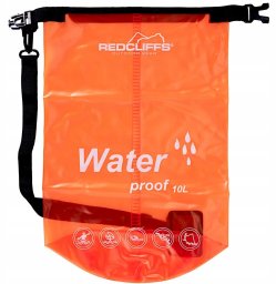 Redcliffs WOREK TURYSTYCZNY WODOSZCZELNY 10L POMARAŃCZOWY REDCLIFFS