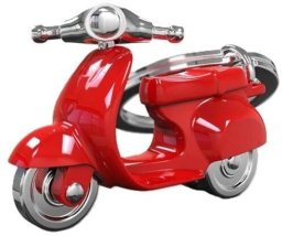 Metalmorphose Brelok do kluczy 3D skuter Vespa czerwony