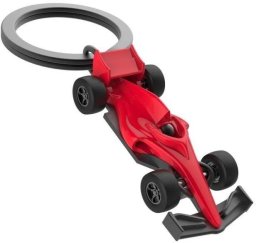 Breloczek Metalmorphose Brelok do kluczy 3D bolid formuła 1 czerwony