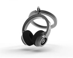 Breloczek Metalmorphose Brelok do kluczy 3D słuchawki
