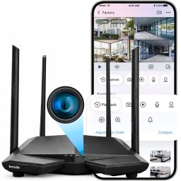 Kamera IP Spreest MINI KAMERA WIFI SZPIEGOWSKA UKRYTA W ROUTERZE PODGLĄD NA TELEFON NA ŻYWO