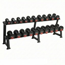 UnderFit Zestaw hantli UF13005 gumowanych 2 x 5-30 kg