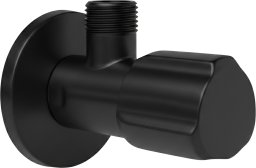 Rea Zawór kątowy 02 1/2" x 3/8" Czarny