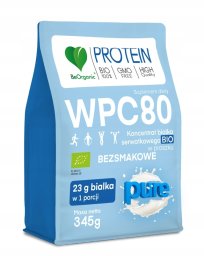 Aliness BeOrganic Białko serwatkowe WPC 80 Pure BIO* 345g one size