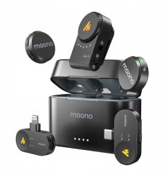 Mikrofon Maono Mikrofon bezprzewodowy Maono Wave T5 Combo